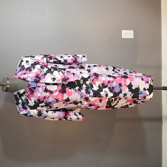 Black Label Evan Picone floral sheath dress with size 10 - 2 piece match jacket - Picture 3 of 17